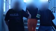 Pościg za seryjnymi włamywaczami. Jeden z nich ukrył się w bagnie 