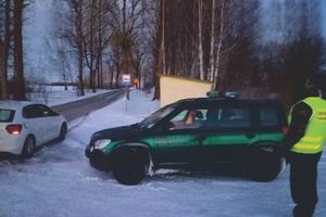 Kradzionym autem jechali na Litwę
