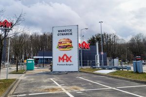 Co łączy MAX Burgers i Stomil Olsztyn? Kiedy otwarcie nowej restauracji?