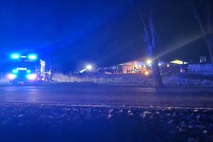  Pożar w Pietraszach w gminie Świętajno