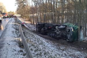 Wypadek na trasie Mrągowo - Piecki. Nie żyje 24-letnia kobieta