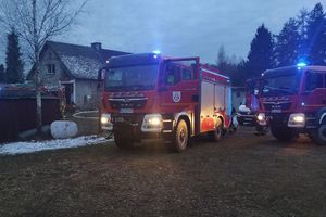 66-latek zginął w pożarze domu