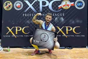 Jakub Pączkowski wywalczył wicemistrzostwo Europy w trójboju siłowym! Iławianin podniósł łącznie 700 kg [zdjęcia]