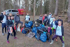 Kilka ton śmieci - efekt weekendowej akcji Operacja Czysta Rzeka w Olsztynie