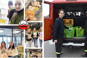 W mieście i gminie Lubawa zbierali żywność dla potrzebujących w ramach Wielkanocnej Zbiórki Żywności 