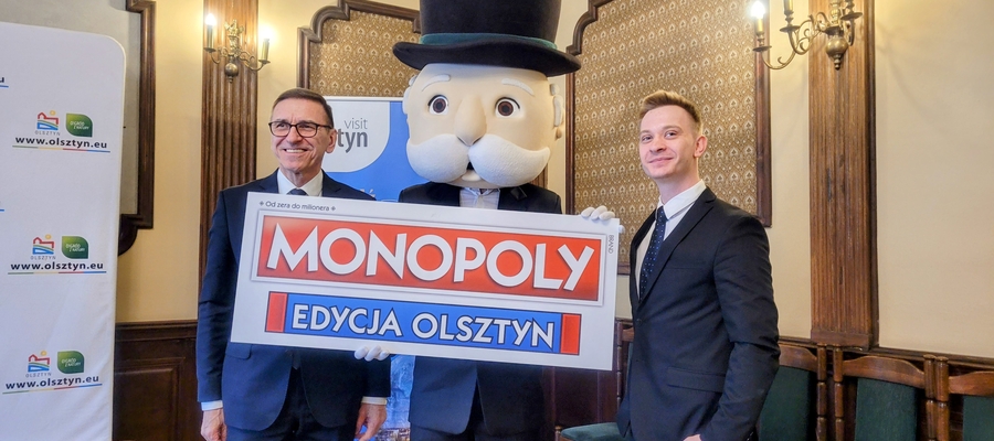 Olsztyńska edycja gry Monopoly pojawi się z okazji urodzin miasta