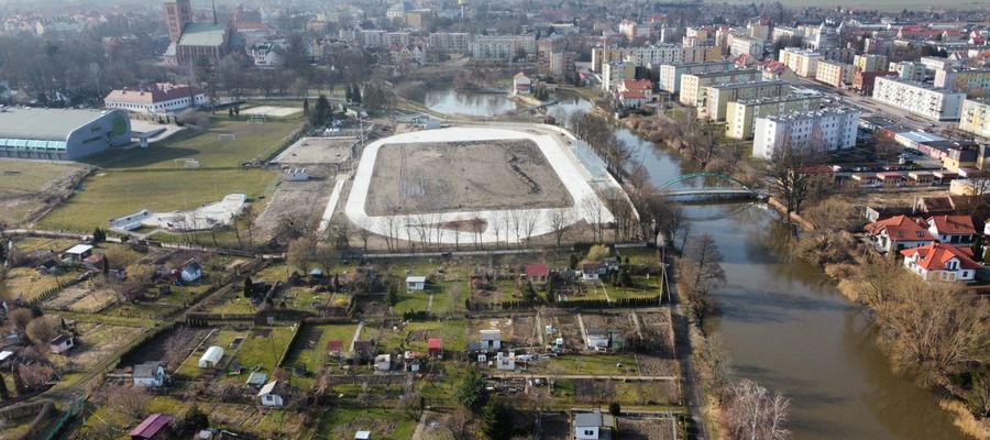 Wyremontowany stadion będzie naszą dumą i wizytówką Braniewa — mówi burmistrz Tomasz Sielicki.
