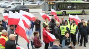 Fale protestów rolników. Manifestacja także w Olsztynie [GALERIA]