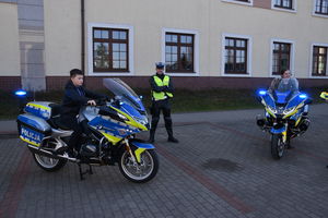 Nowe motocykle gotowe do służby na drogach powiatu szczycieńskiego