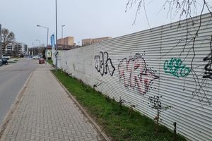 Castorama w Olsztynie udostępnia swoje ogrodzenie graficiarzom