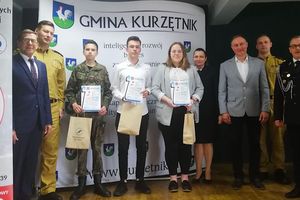 Startowali w eliminacjach powiatowych Ogólnopolskiego Turnieju Wiedzy Pożarniczej