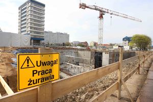 Rośnie budynek nowego Dworca Głównego w Olsztynie [GALERIA]