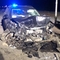 Wypadek na trasie Ełk-Sędki - poszkodowany był nietrzeźwy