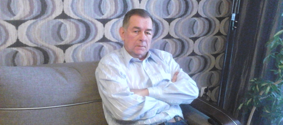 Waldemar Tabak to ełcki senior z głową pełną licznych pasji