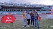Zofia, Jakub i Blanka na lekkoatletycznych mistrzostwach 