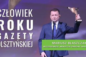 Wicepremier Mariusz Błaszczak Człowiek Roku 2022 Gazety Olsztyńskiej