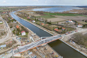 Przekop przez Mierzeję: Most obrotowy w Nowakowie zostanie oddany do użytku jeszcze przed wakacjami
