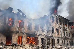 Rosjanie zaatakowali szpital w Dniprze