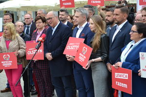 Włodzimierz Czarzasty w Olsztynie: Ważne, żeby opozycja poszła w tą samą stronę