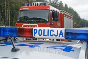 Wypadek na DK15 w Rożentalu