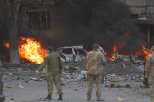 Ukraina/ Obrona powietrzna zestrzeliwuje cele nad Kijowem