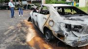 W nocy na Jarotach spłonęło pięć aut [ZDJĘCIA]