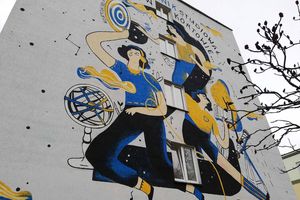 W miastach na szlaku kopernikowskim powstaną murale z wizerunkiem astronoma