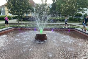Elbląg: Nowa fontanna w parku Kajki. Godziny funkcjonowania