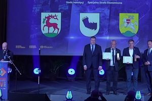 Wręczenie wyróżnień Warmińsko-Mazurskiej Specjalnej Strefy Ekonomicznej - Ambasadorzy PSI