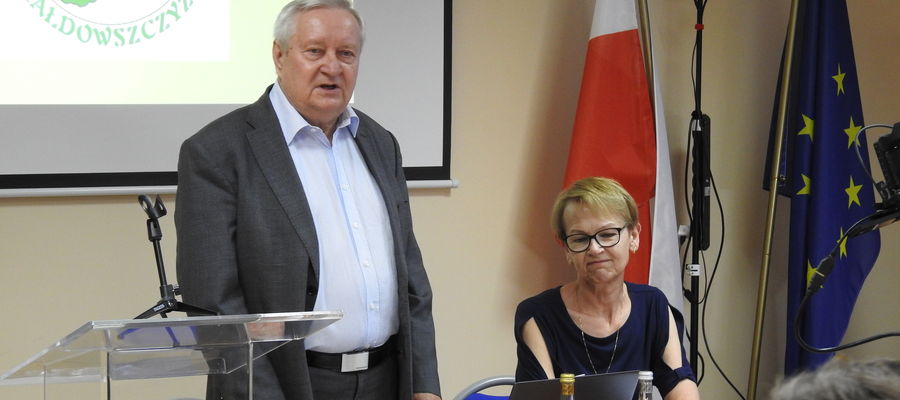 Kazimierz Kordecki - przewodniczący EZG ,,Działdowszczyzna" opowiadał o gospodarce odpadami oraz ich segregacji