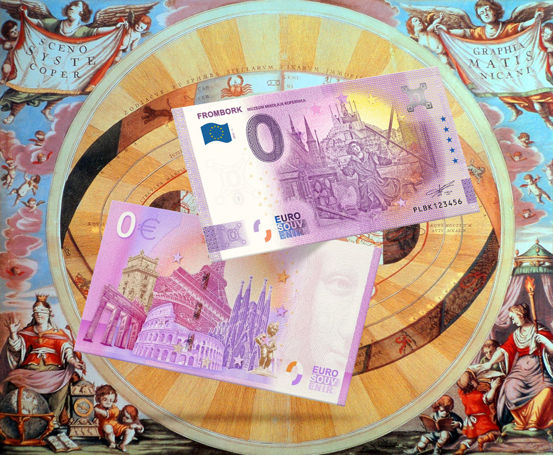 banknot rocznicowy muzeum Mikołaja Kopernika