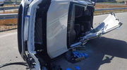 Wypadek na S7 w Wiśniewie, ranne dwie osoby