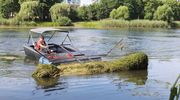 Rozpoczęły się prace związane z oczyszczaniem jeziora Długiego w Olsztynie [ZDJĘCIA]