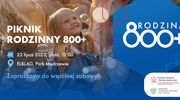 Piknik rodzinny "Rodzina 800+" w Elblągu. Dołącz do niezapomnianej zabawy!