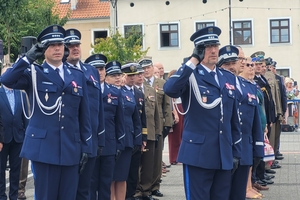 Policja świętowała w Barczewie pod Olsztynem. 