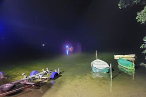Tragedia na jeziorze Pluszne. Odnaleziono ciało 68-letniego wędkarza