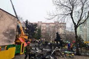 Ukraina/ Prokurator generalny: przyczyną katastrofy śmigłowca, w której zginął szef MSW, nie był zamach