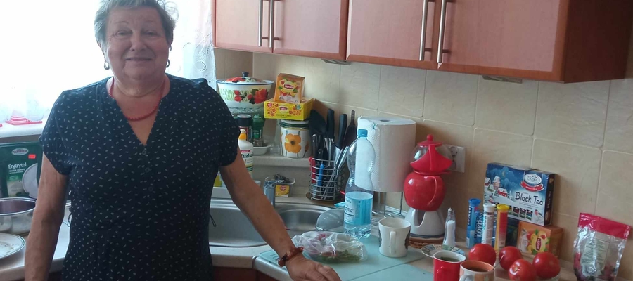 Największą pasją pani Krystyny jest krzątanie się w kuchni