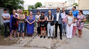 "Walenie w betoniarkę w sobotę o 5:30 to już przesada". Protest przed inwestycją w centrum Olsztyna