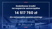 Dodatkowe miliony z budżetu państwa dla piskich samorządów 