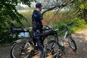 Policyjne patrole rowerowe w Olecku