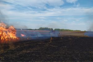 Minionej doby na Warmii i Mazurach doszło do 10 pożarów w związku z trwającymi żniwami