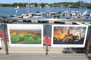Z okazji Światowego Dnia Fotografii wystawa nad jeziorem Ukiel w Olsztynie