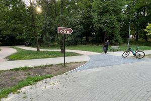 Dobra wiadomość dla rowerzystów z Olsztyna. Łynostrada w Parku Centralnym została wreszcie naprawiona