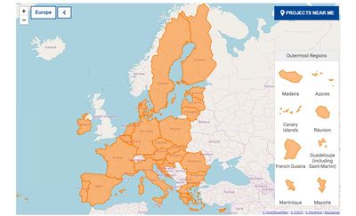 Mapa dotacji unijnych — znajdź, co Unia robi dla twojego regionu!