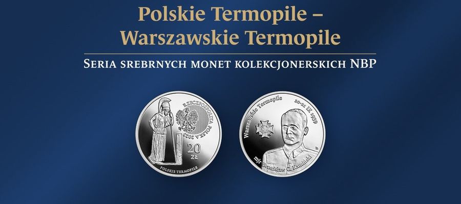 Nowa srebrna moneta kolekcjonerska NBP z serii „Polskie Termopile” – „Warszawskie Termopile”