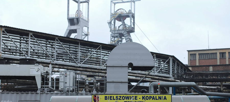 Kopalnia Bielszowice, będącej częścią kopalni zespolonej Ruda w Rudzie Śląskiej.