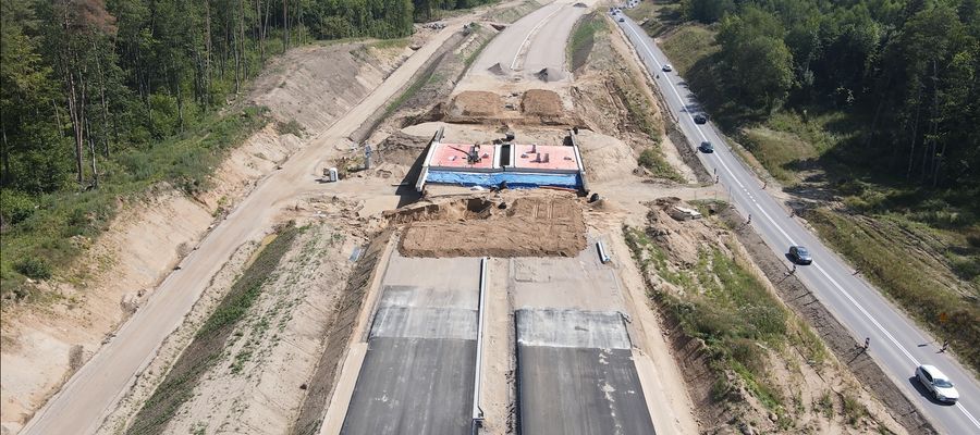Obecnie w budowie jest odcinek S16 Borki Wielkie – Mrągowo, który ma być gotowy w pierwszym półroczu 2024 roku