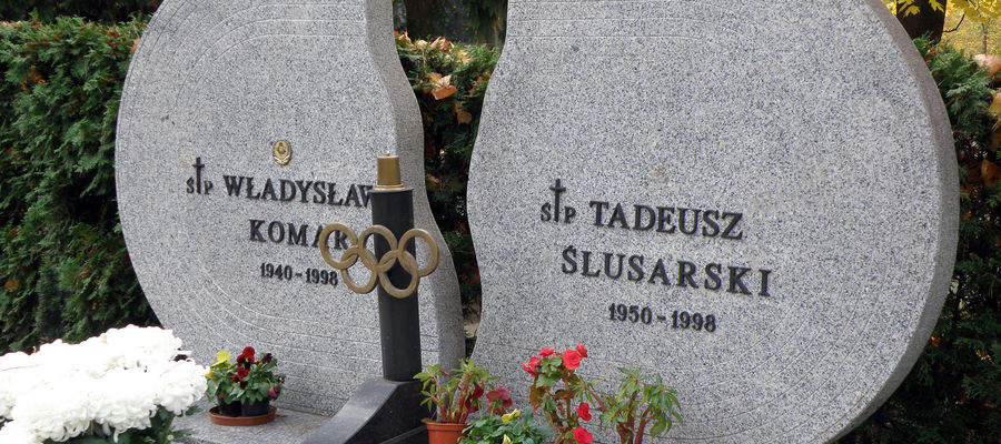 Władysław Komar - Tadeusz Ślusarski - Cmentarz Wojskowy na Powązkach
