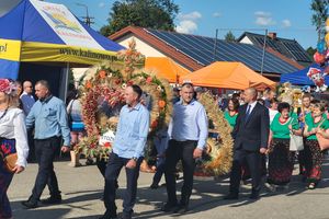 Mieszkańcy gminy Kalinowo dziękowali za tegoroczne plony